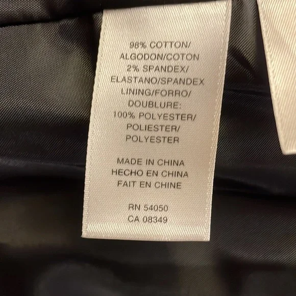 Jones New York Stretch velvet lined blazer - Picture 8 of 9